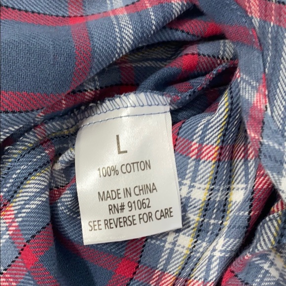 standards & Practices  tie  flannel  Plaid Shirt - Picture 14 of 14